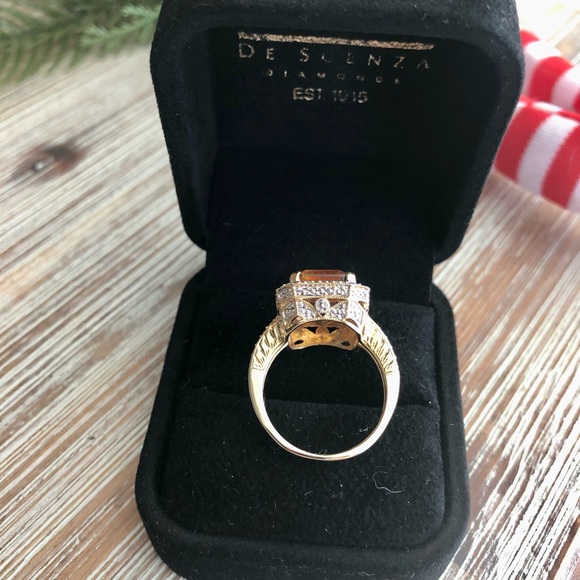 Citrine Diamond ring!!! - Picture 6 of 6